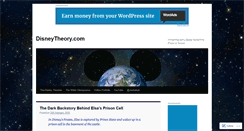 Desktop Screenshot of disneytheory.com